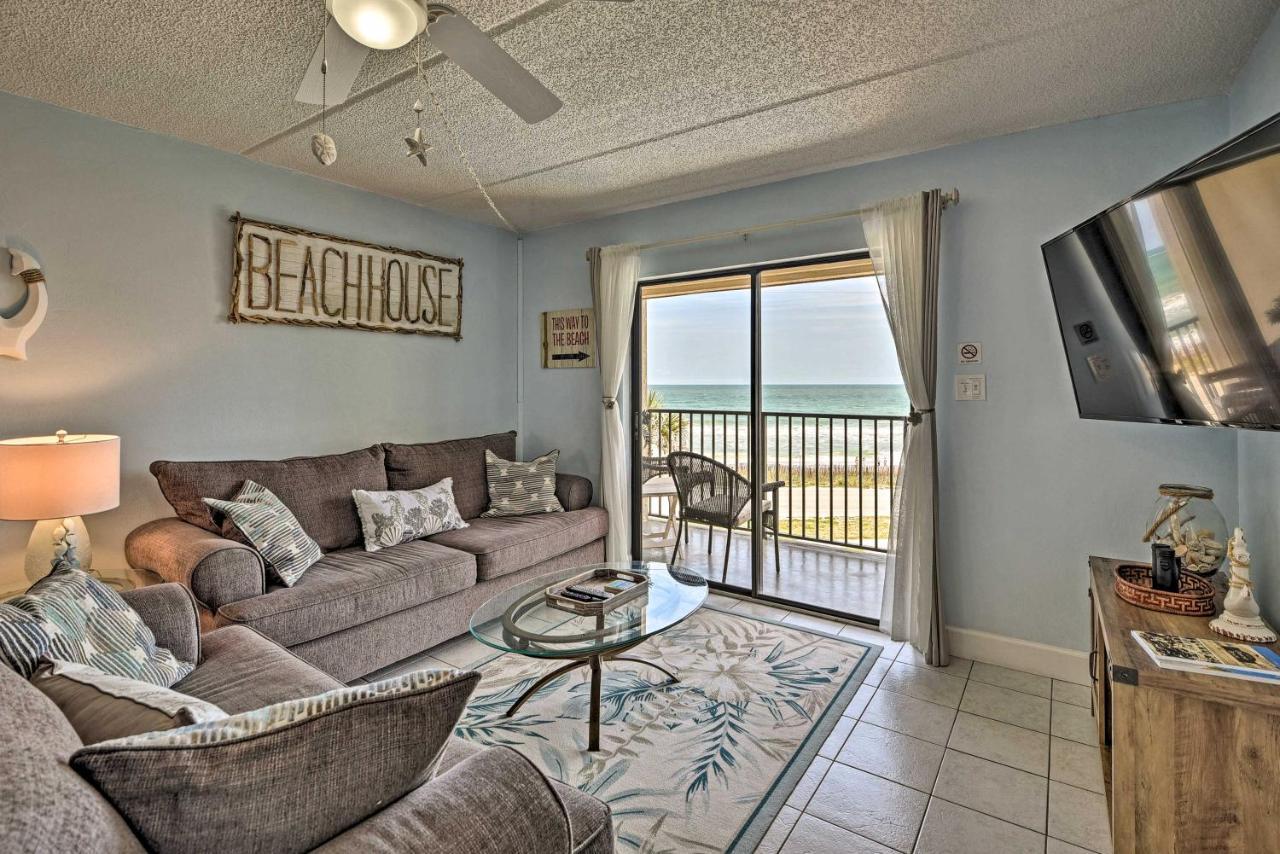 Oceanfront Ormond Beach Getaway With Balcony! Apartment Luaran gambar