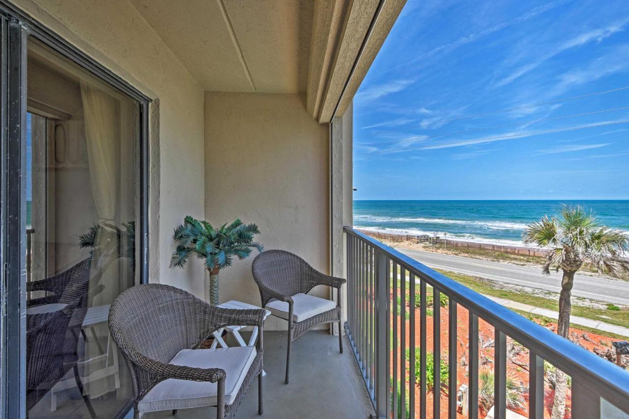 Oceanfront Ormond Beach Getaway With Balcony! Apartment Luaran gambar