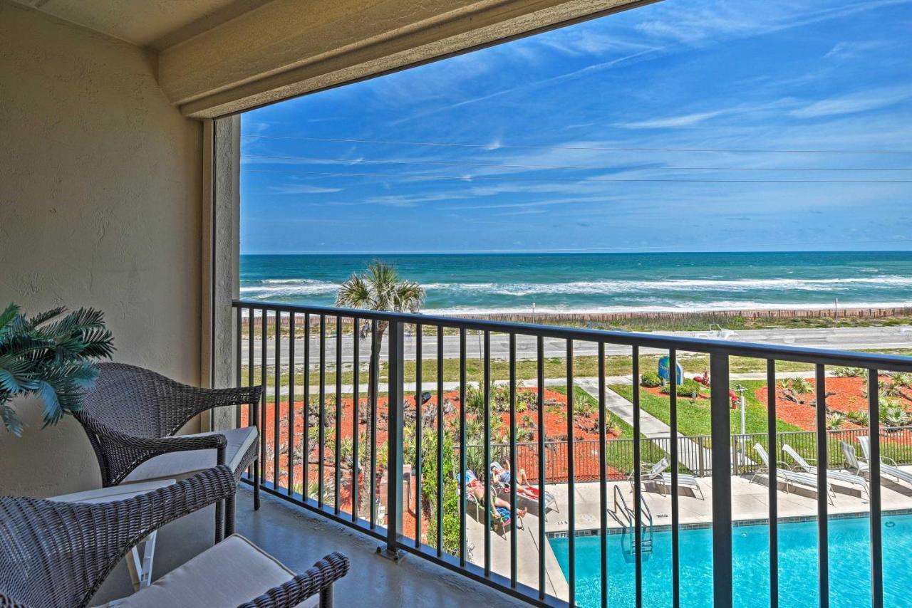 Oceanfront Ormond Beach Getaway With Balcony! Apartment Luaran gambar